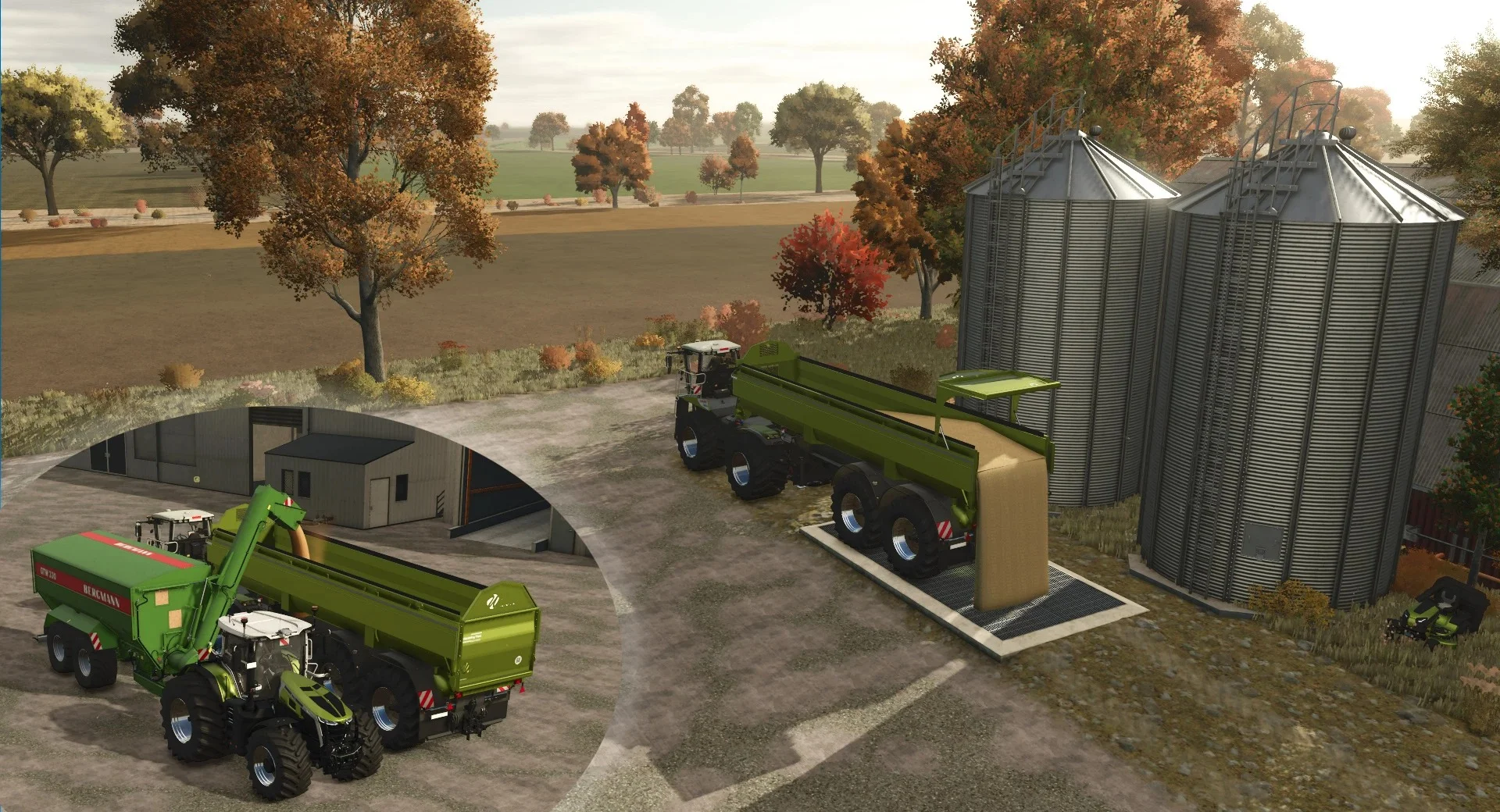 FS25 SaddleTrac Trailer for the Xerion 4200 v1.0.0.2 Trailers Mod FS25 Mod Free Download