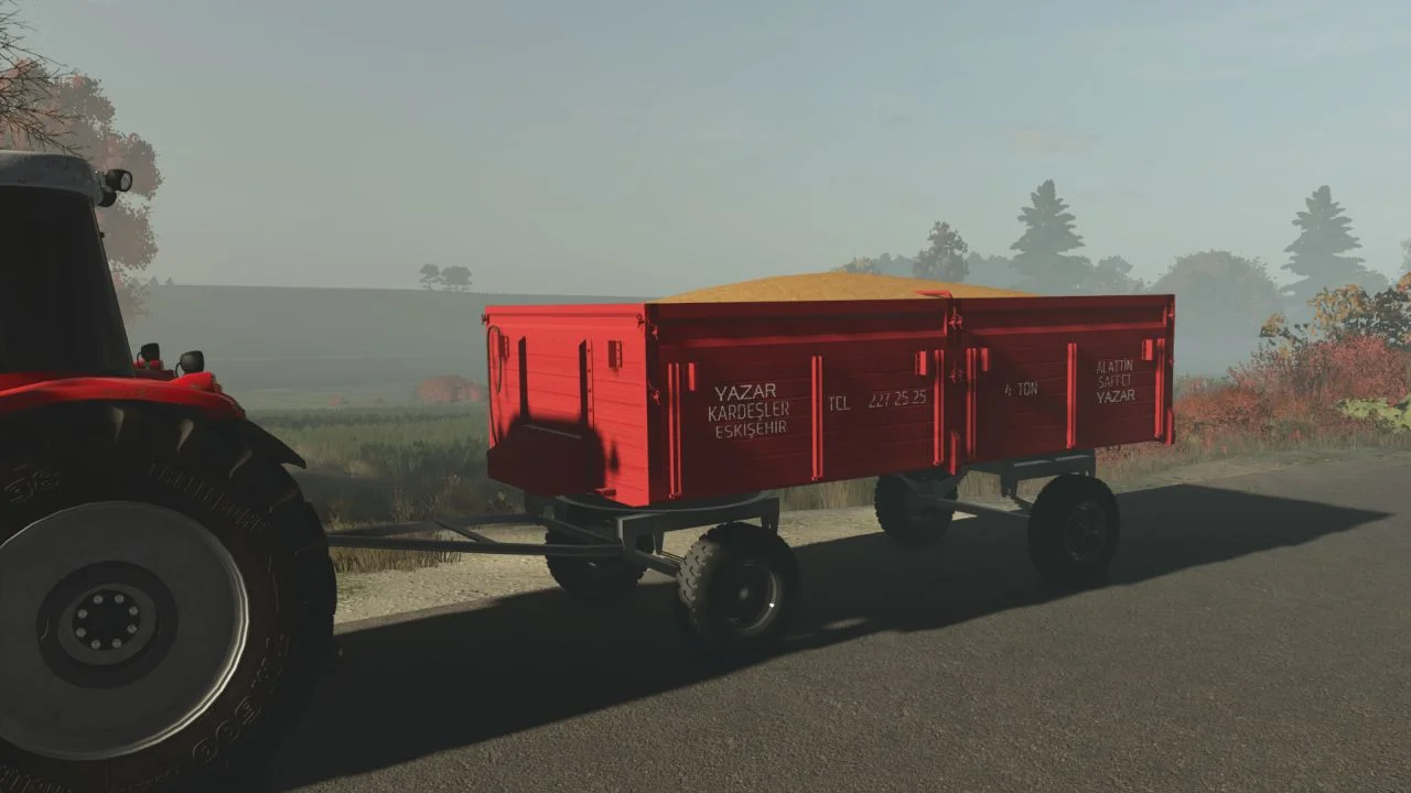 FS25 Saffet Romork Yazar Kardesler V1.0 Trailers Mod FS25 Mod Free Download