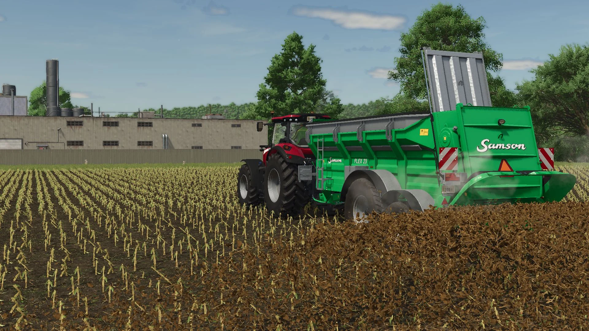 FS25 Samson Flex 23 v1.0 Trailers Mod FS25 Mod Free Download