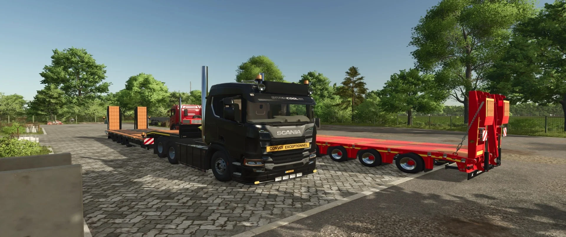 FS25 Scania r and s and kasbohrer loader v1.0 Trailers Mod FS25 Mod Free Download
