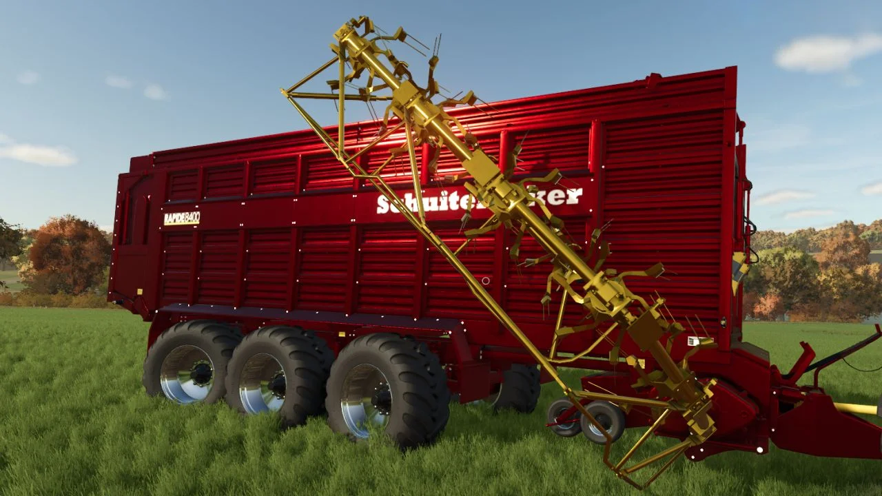 FS25 Schuitemaker Rapide 8400W v1.0.0.9 Trailers Mod FS25 Mod Free Download