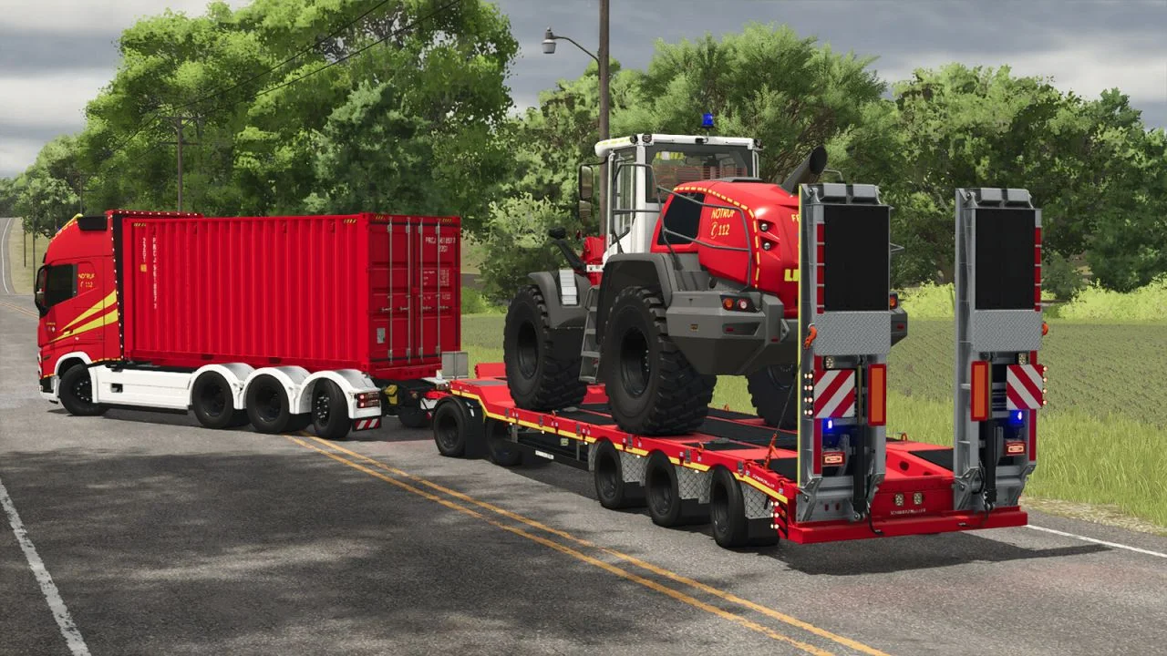 FS25 Schwarzmueller Lowloader Pack V1.0.0.2 Trailers Mod FS25 Mod Free Download