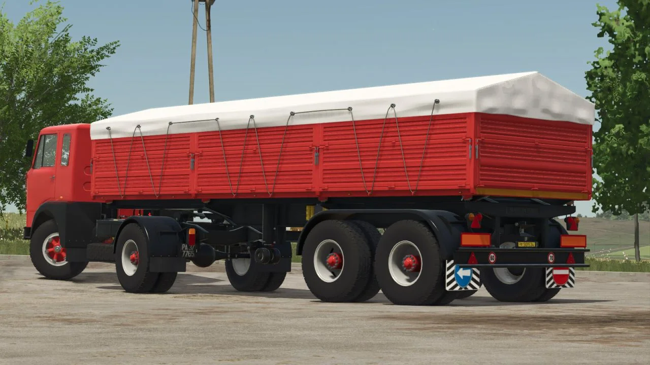 FS25 Semi-Trailer V1.0 Trailers Mod FS25 Mod Free Download