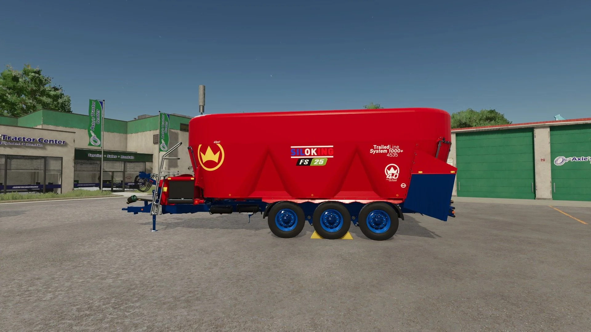 FS25 Siloking TrailedLine 4555/60/65 V1.0 Trailers Mod FS25 Mod Free Download