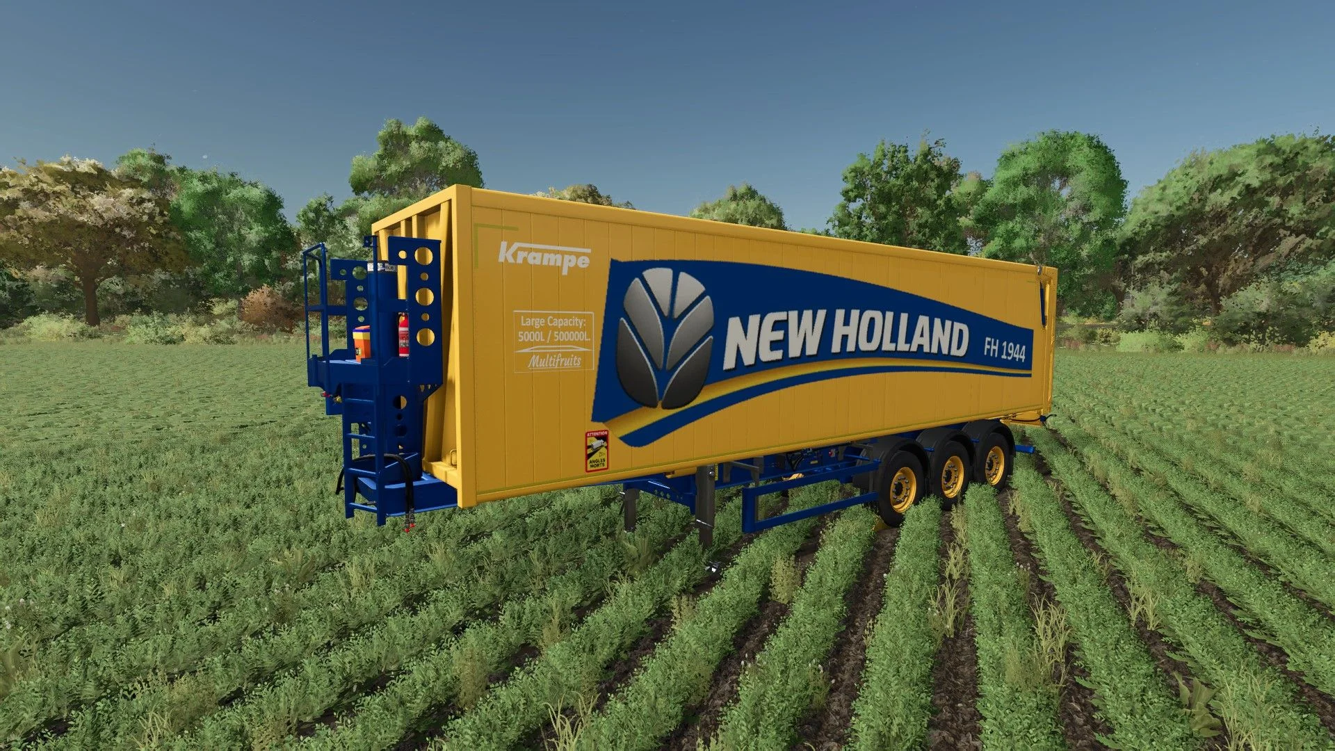 FS25 Sks 30/150 New Holland V1.0 Trailers Mod FS25 Mod Free Download