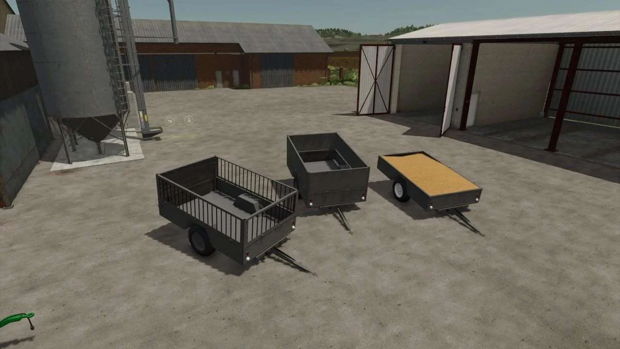 FS25 Small Agricultural Trailer v1.0 Trailers Mod FS25 Mod Free Download