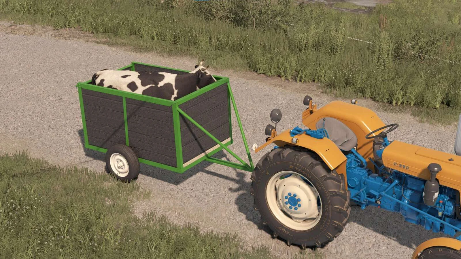 FS25 Small Animal Trailer v1.0 Trailers Mod FS25 Mod Free Download