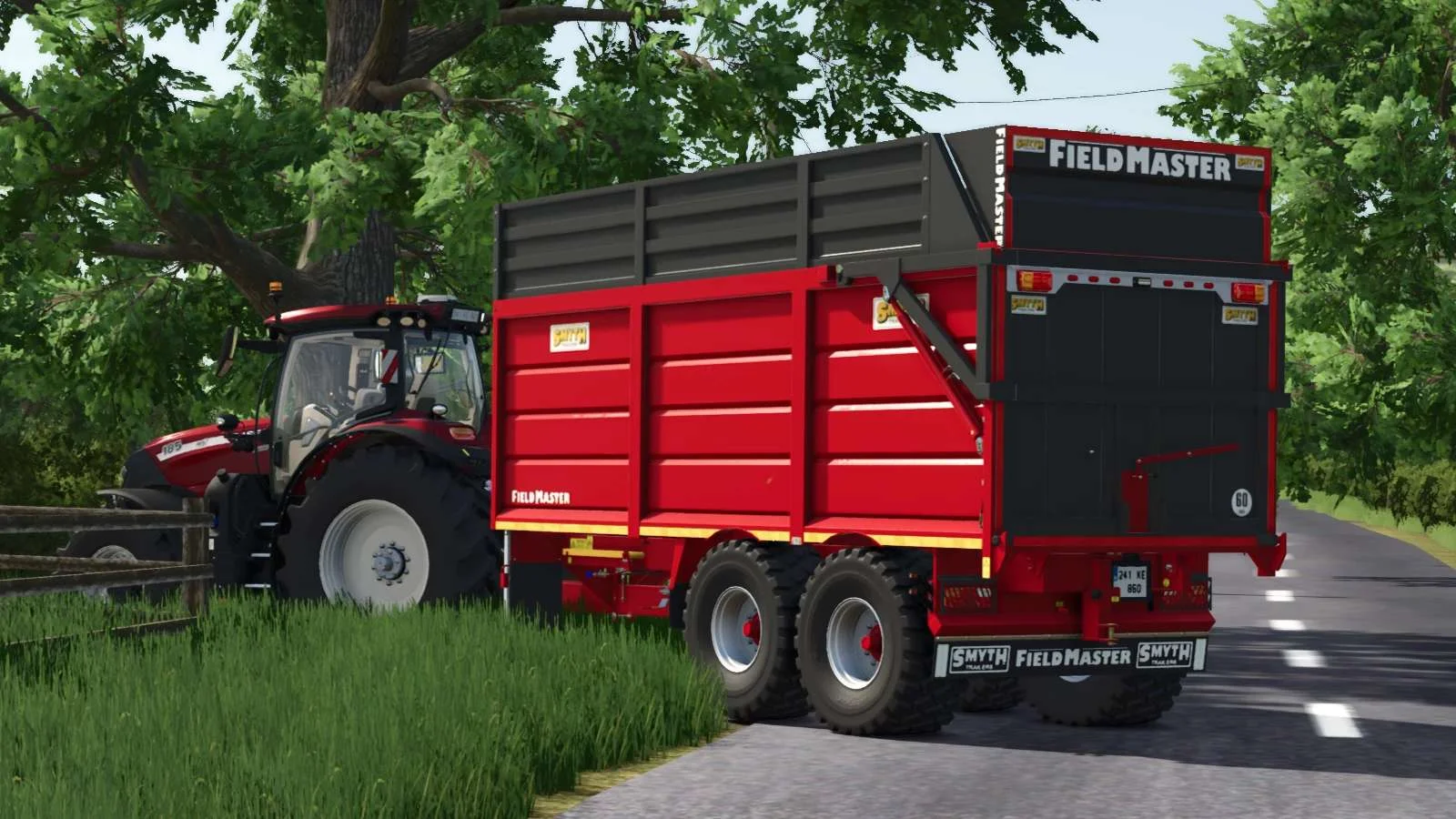 FS25 Smyth Field Master 20F Grain / Silage Trailer v1.0 Trailers Mod FS25 Mod Free Download