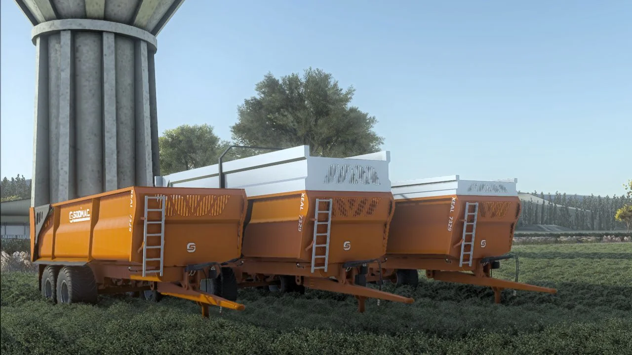FS25 Sodimac Pack V1.0 Trailers Mod FS25 Mod Free Download