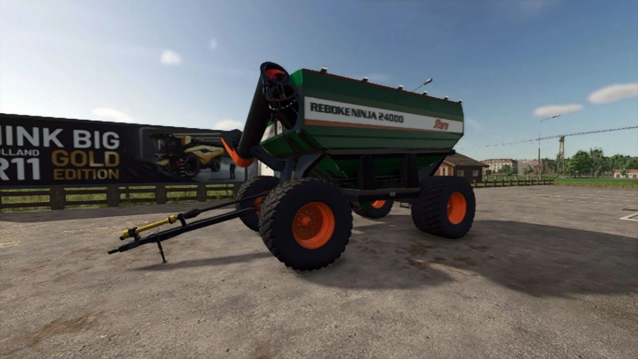 FS25 Stara Ninja 24000 / 40000 V1.0 Trailers Mod FS25 Mod Free Download