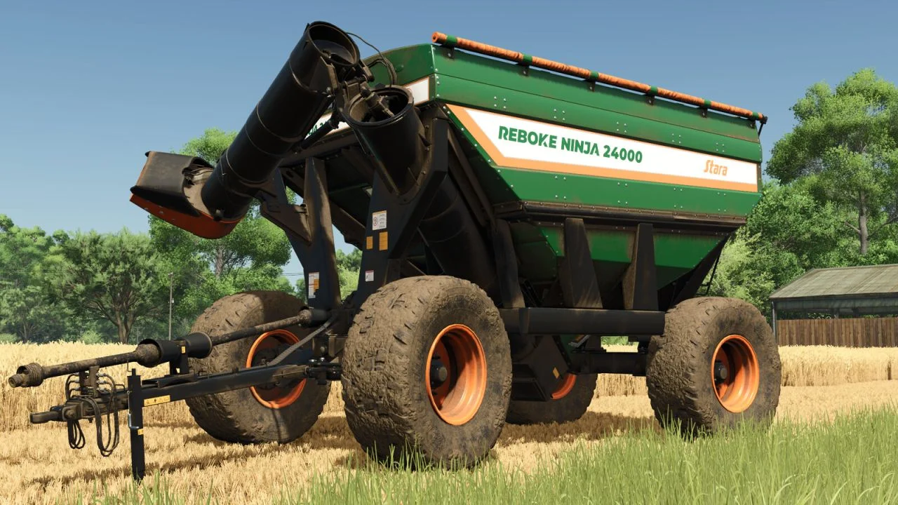 FS25 Stara Reboke Ninja And Stainless 20 Series V1.0 Trailers Mod FS25 Mod Free Download
