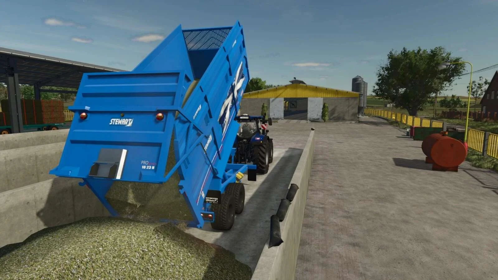 FS25 Stewart PS18-23H v1.0 Trailers Mod FS25 Mod Free Download