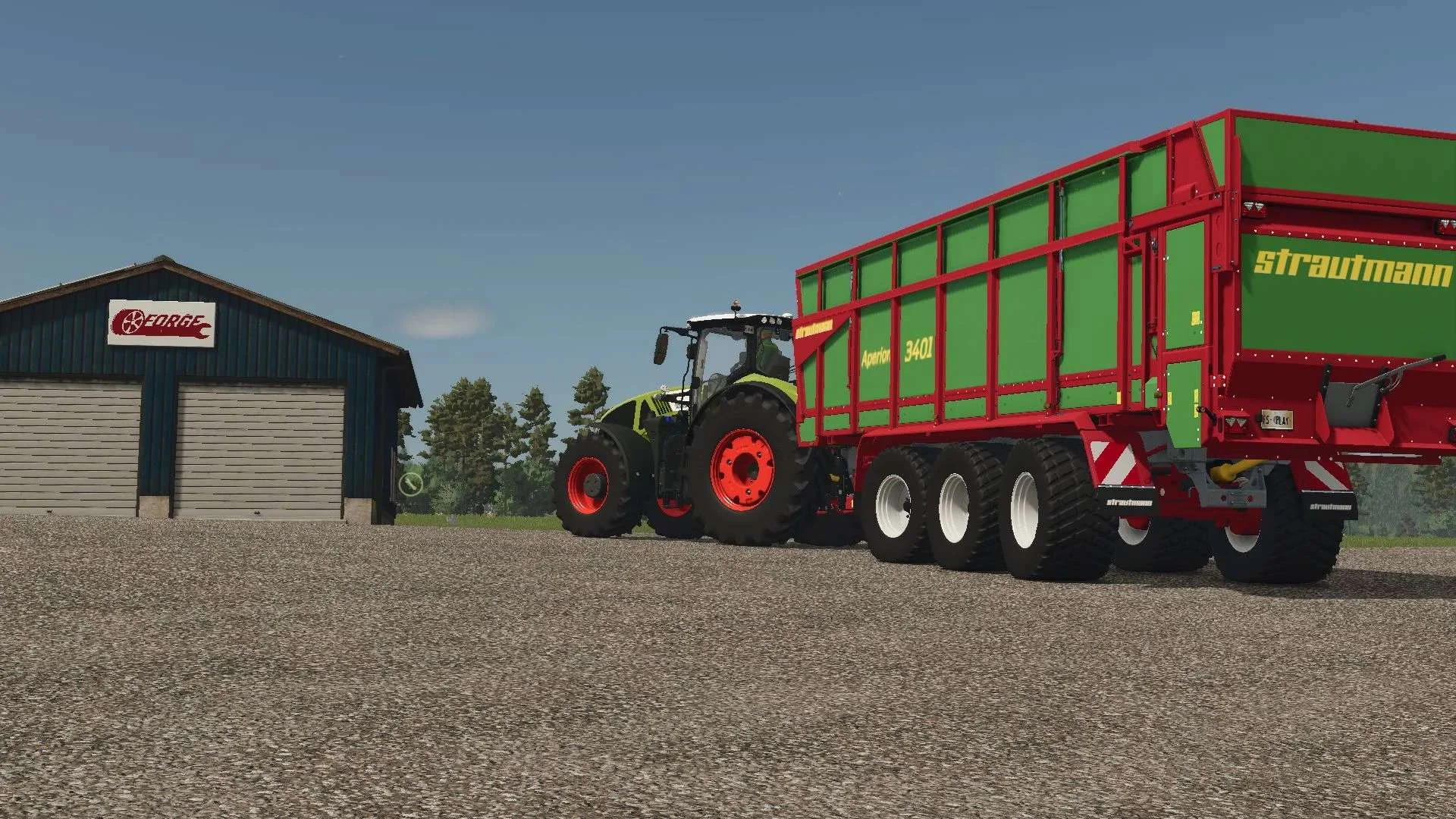 FS25 Strautman Aperion 7300 v1.0 Trailers Mod FS25 Mod Free Download