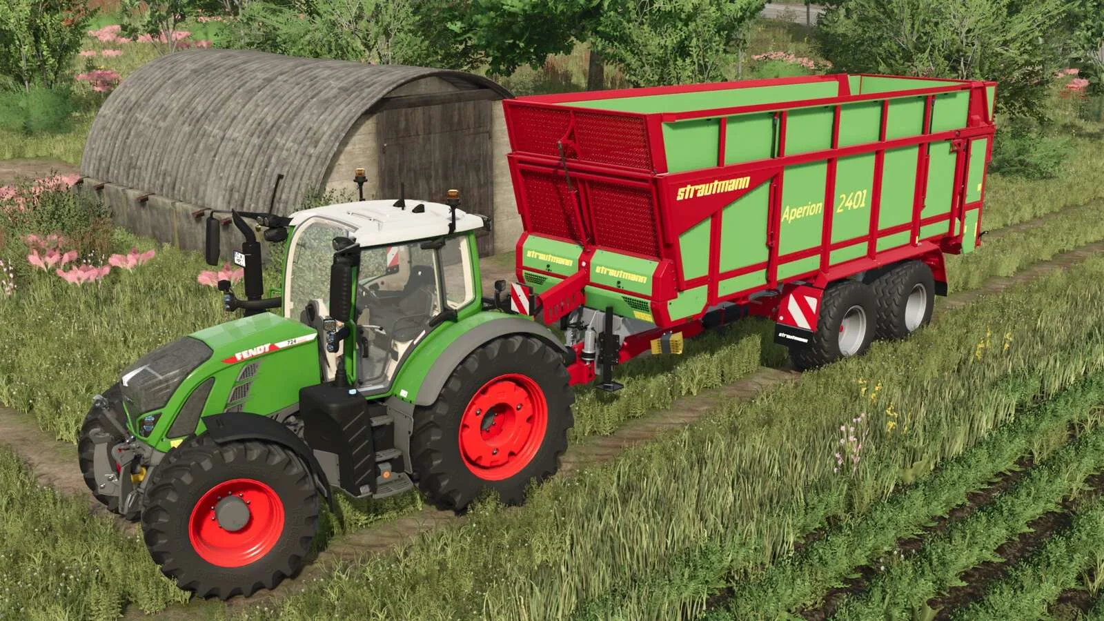 FS25 Strautmann Aperion 2401 v1.0 Trailers Mod FS25 Mod Free Download