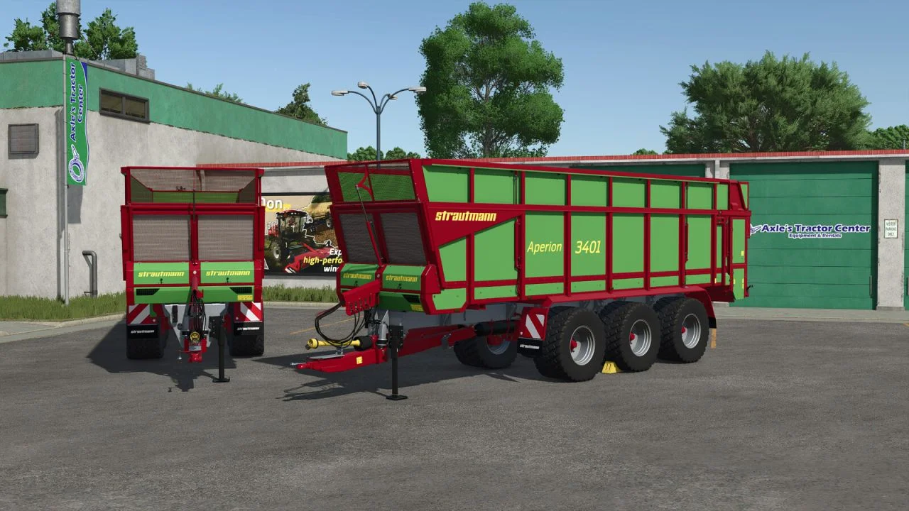 FS25 Strautmann Aperion 3401 V1.0 Trailers Mod FS25 Mod Free Download