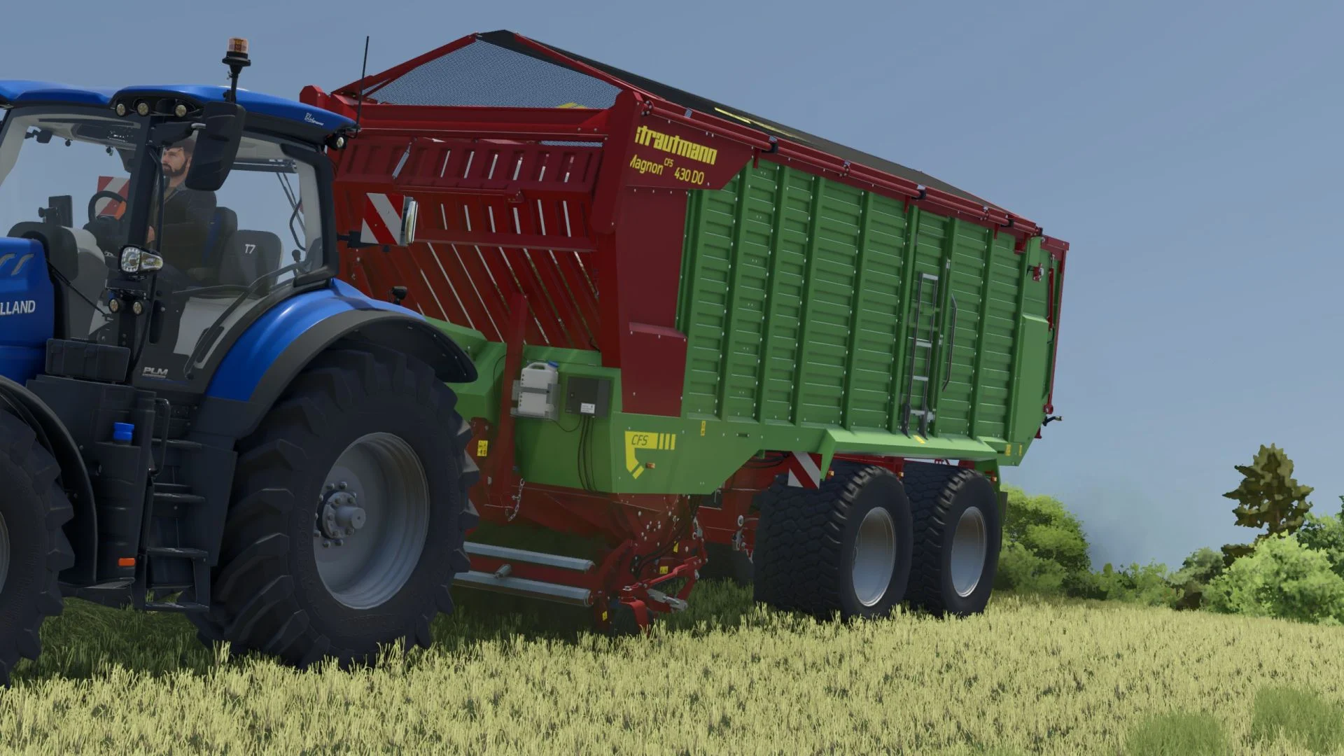 FS25 Strautmann Magnon 430 CFS DO V1.0 Trailers Mod FS25 Mod Free Download