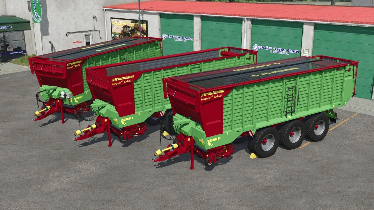 FS25 Strautmann Magnon 530 V1.0 Trailers Mod FS25 Mod Free Download