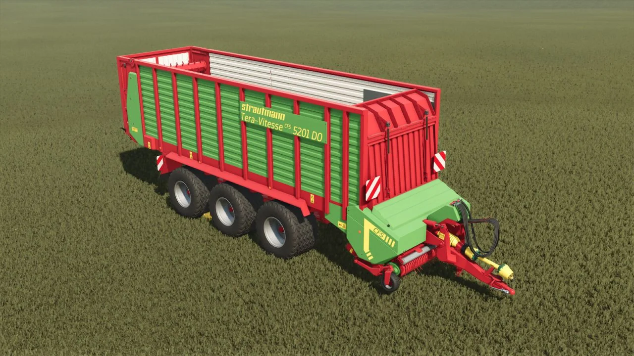 FS25 Strautmann Tera-Vitesse CFS 5201 DO V1.0 Trailers Mod FS25 Mod Free Download