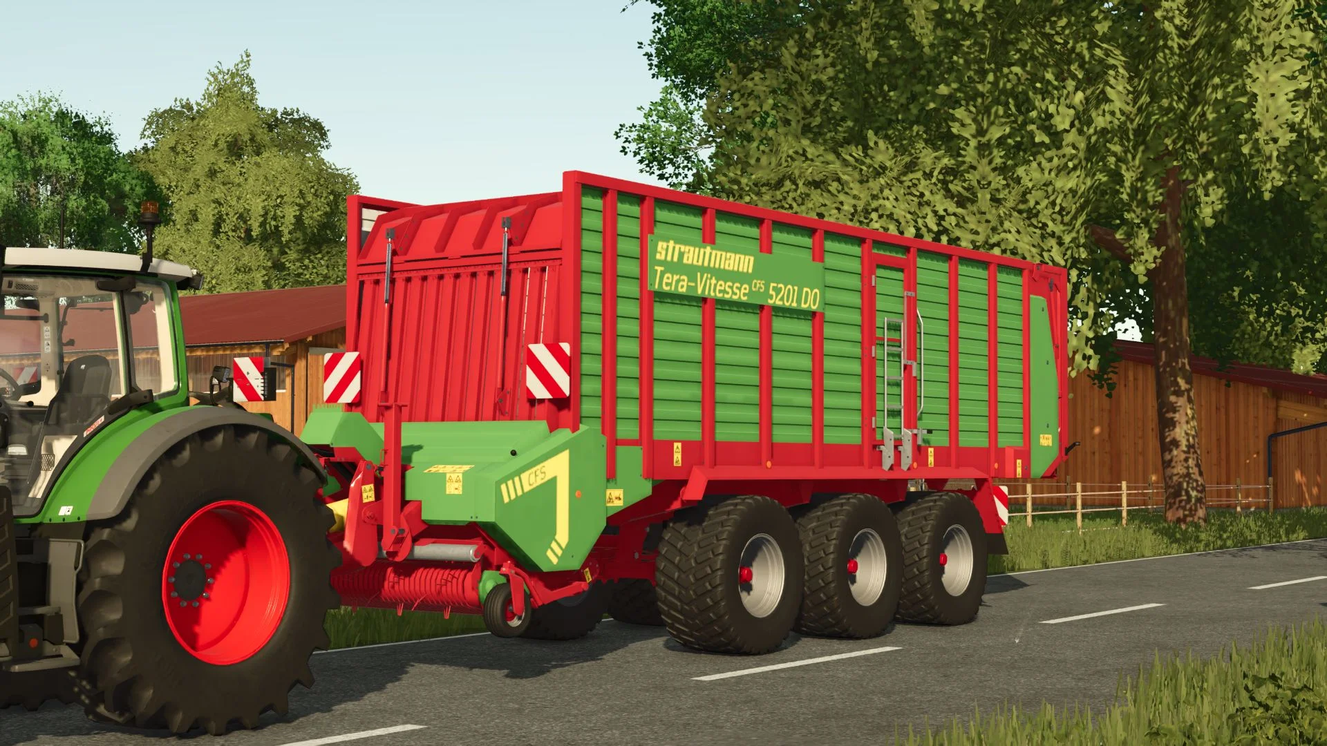 FS25 Strautmann Tera-Vitesse CFS 5201 V1.0 Trailers Mod FS25 Mod Free Download