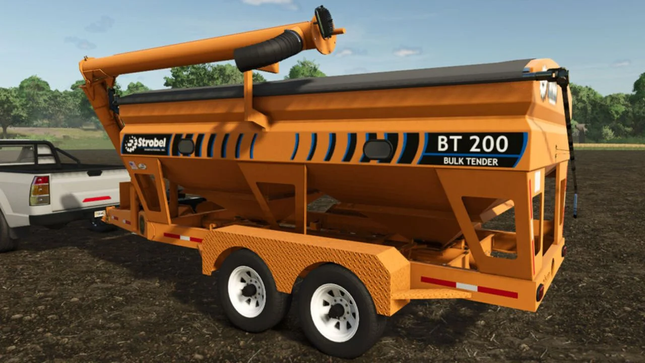 FS25 Strobel Bulk Tender V1.0 Trailers Mod FS25 Mod Free Download