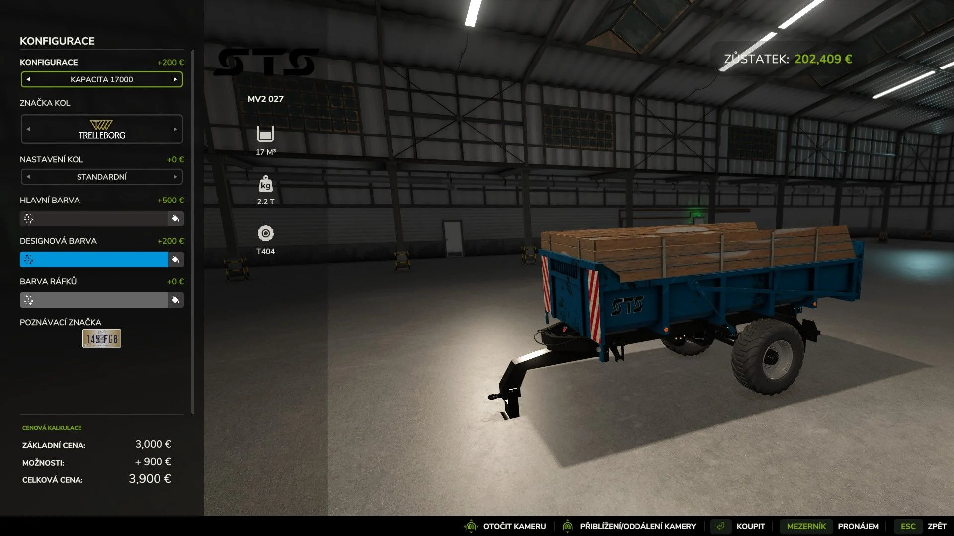 FS25 STS Opava MV2 027 V1.0.0.2 Trailers Mod FS25 Mod Free Download