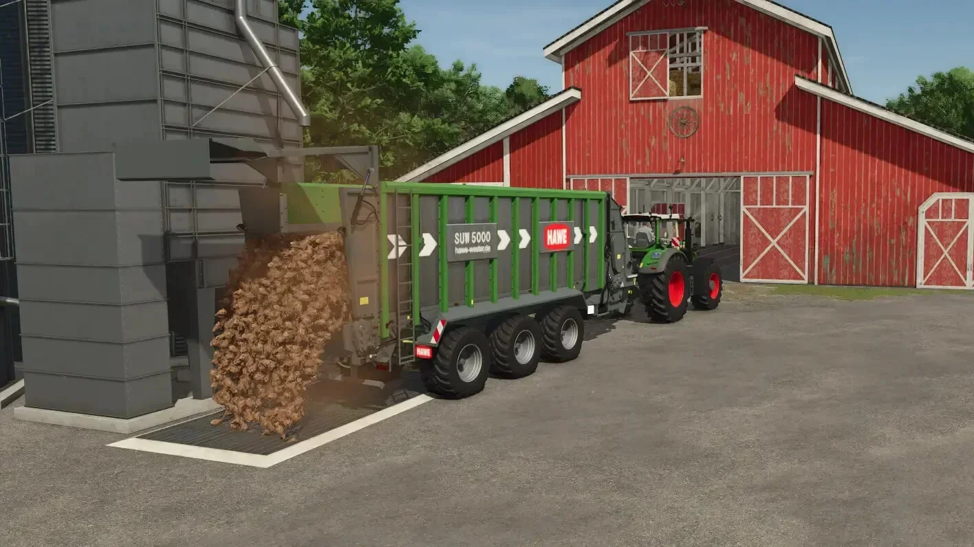 FS25 SUW5000 as sugar beet shredder v1.0.0.1 Trailers Mod FS25 Mod Free Download