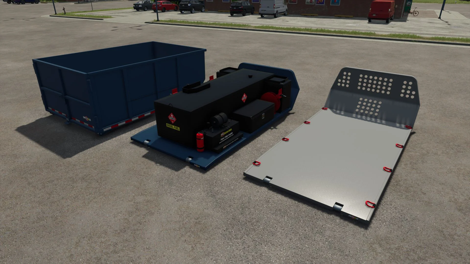 FS25 Switch-N-Go truck bed pack V1.0 Trailers Mod FS25 Mod Free Download