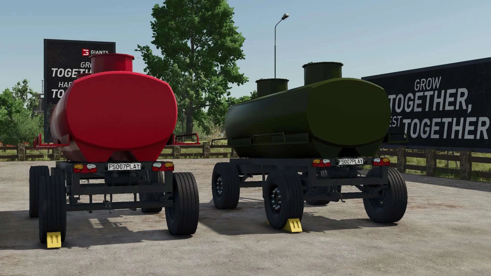 FS25 Tank 8000l v1.0 Trailers Mod FS25 Mod Free Download