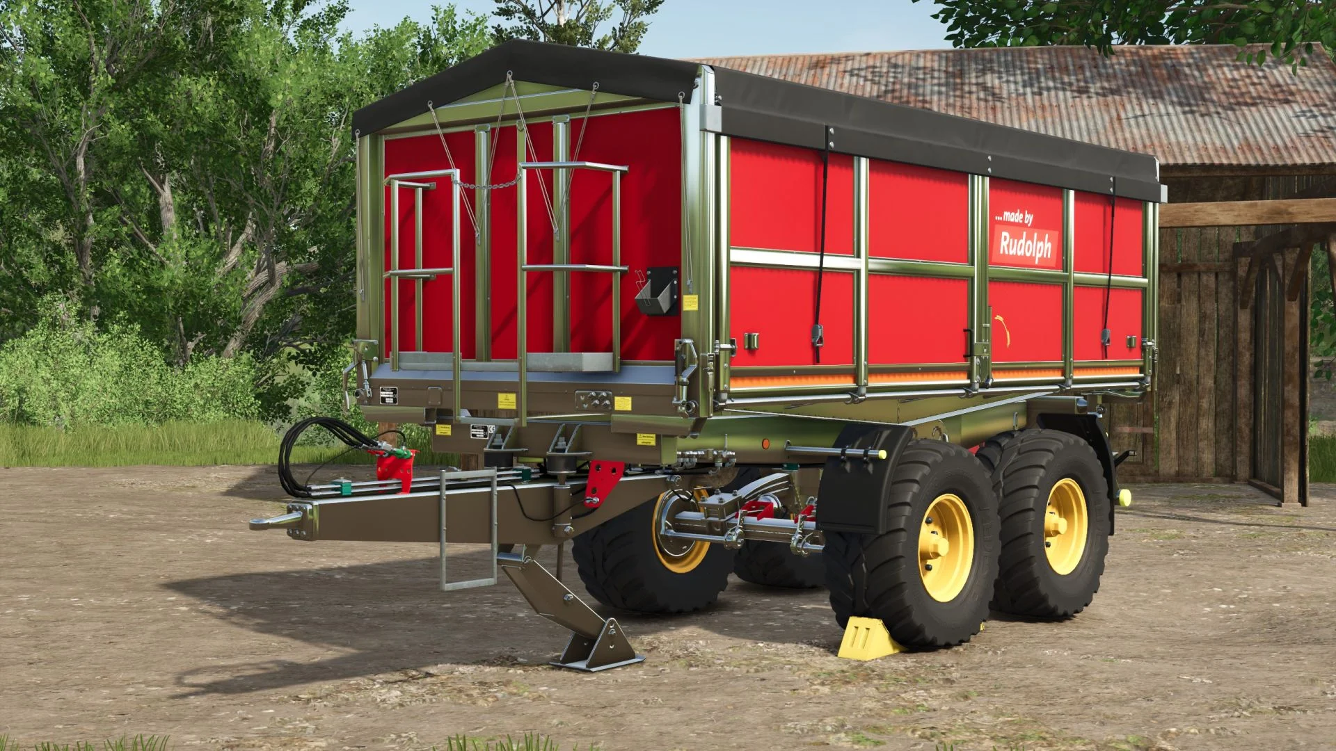 FS25 TDK 301 RP 500.000L V1.0 Trailers Mod FS25 Mod Free Download