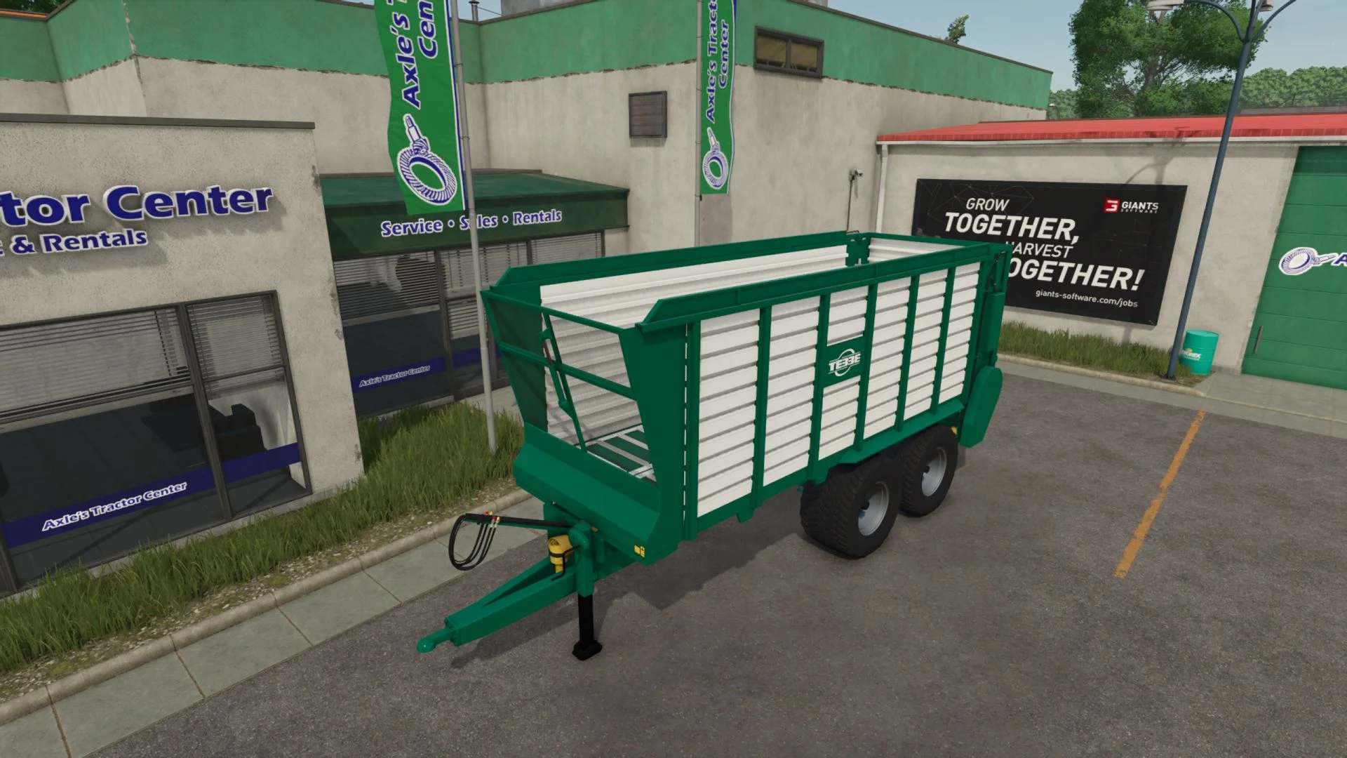 FS25 Tebbe ST450 BETA v1.0 Trailers Mod FS25 Mod Free Download