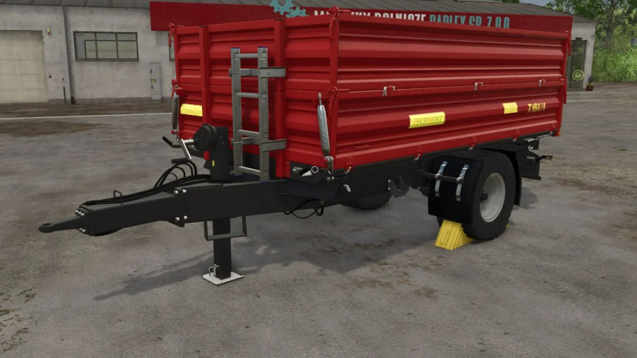 FS25 TECHMONT T151 V1.0 Trailers Mod FS25 Mod Free Download