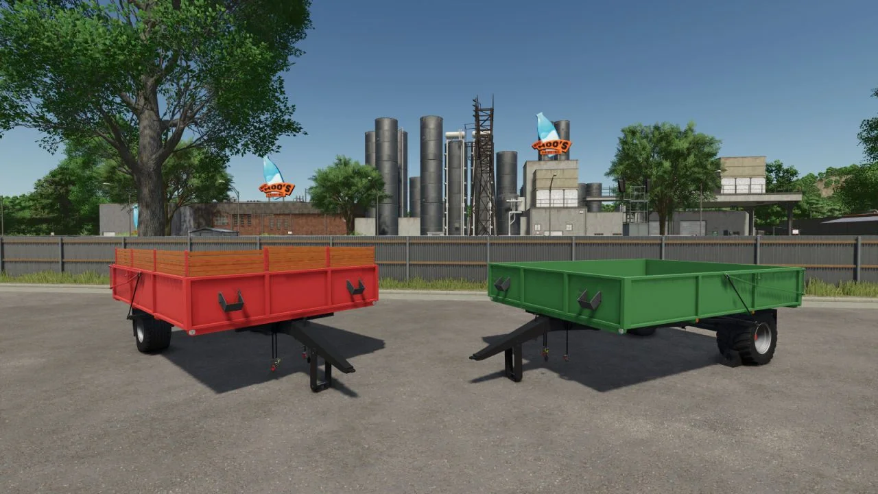 FS25 Tek4 Trailer V1.0 Trailers Mod FS25 Mod Free Download