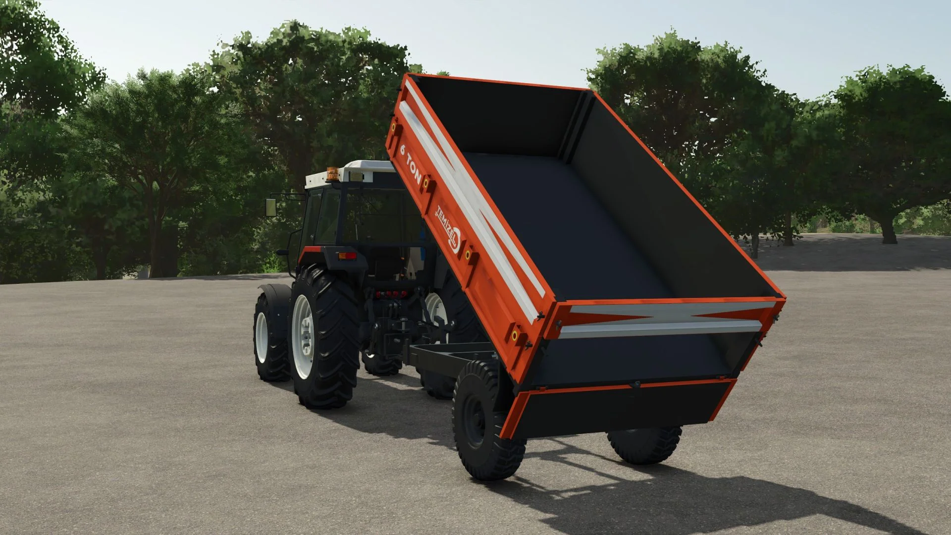 FS25 Temizel 6 Ton Trailer V1.0 Trailers Mod FS25 Mod Free Download