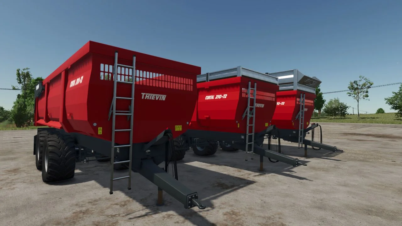 FS25 Thievin CORTAL 210-72 V1.0.0.1 Trailers Mod FS25 Mod Free Download