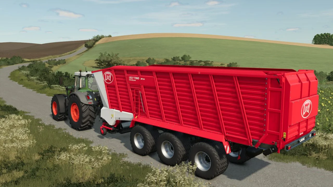FS25 Tigo 100XR V1.0.0.2 Trailers Mod FS25 Mod Free Download