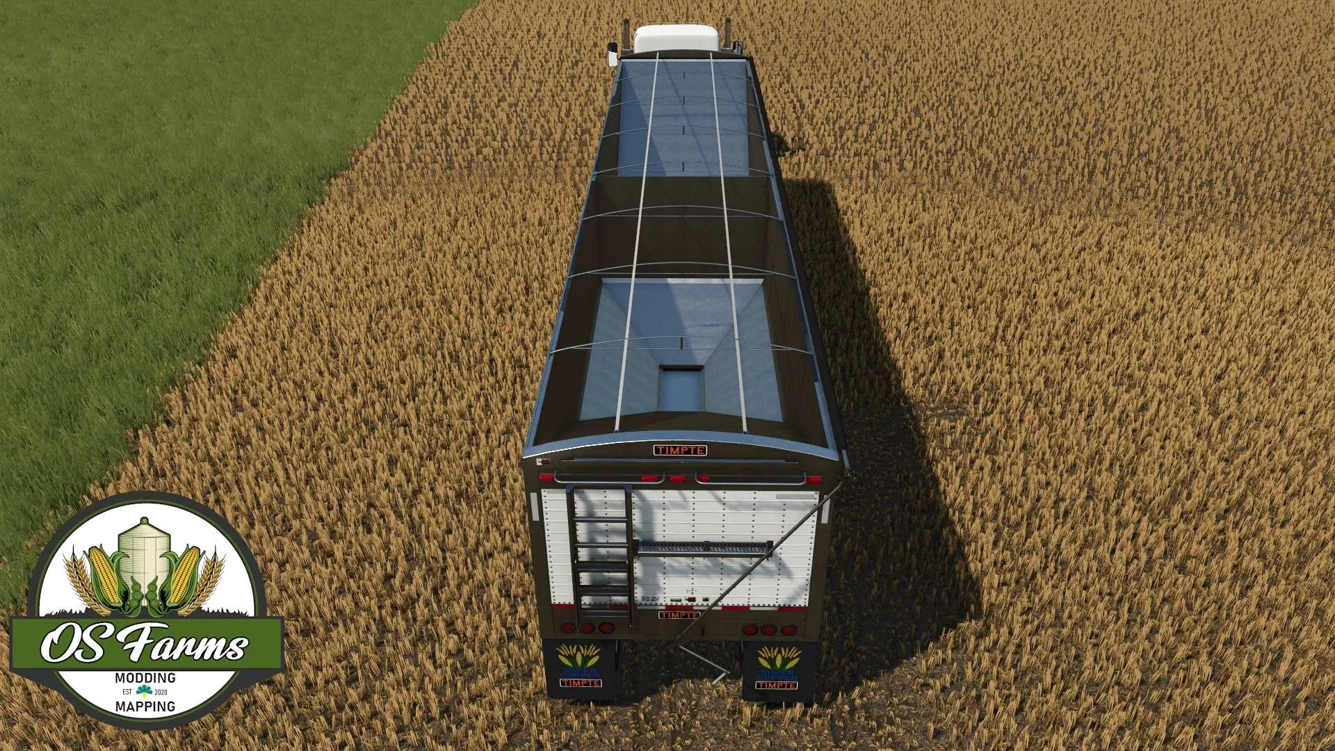FS25 Timpte 42 Foot Super Hopper v1.0 Trailers Mod FS25 Mod Free Download