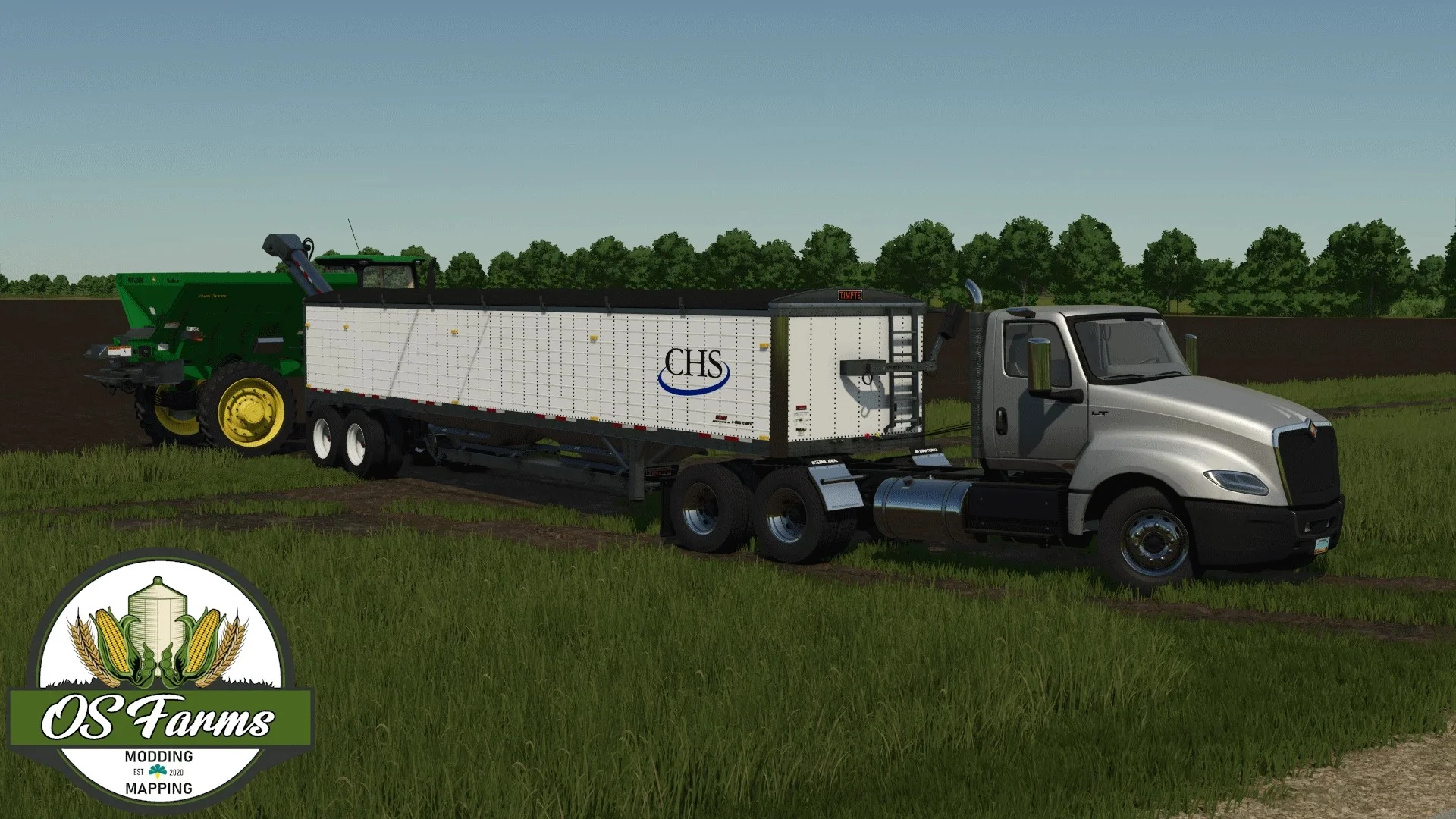 FS25 Timpte F4000 Fertilizer tender v1.0 Trailers Mod FS25 Mod Free Download