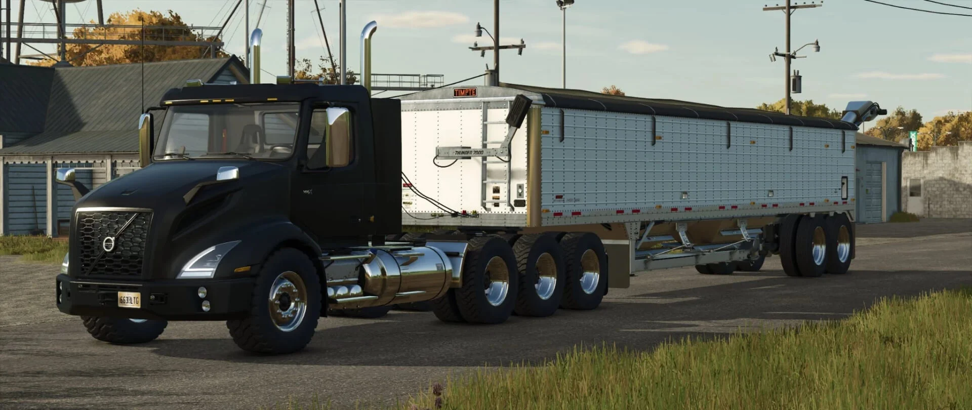 FS25 Timpte F4000 Tender Trailer V1.0 Trailers Mod FS25 Mod Free Download