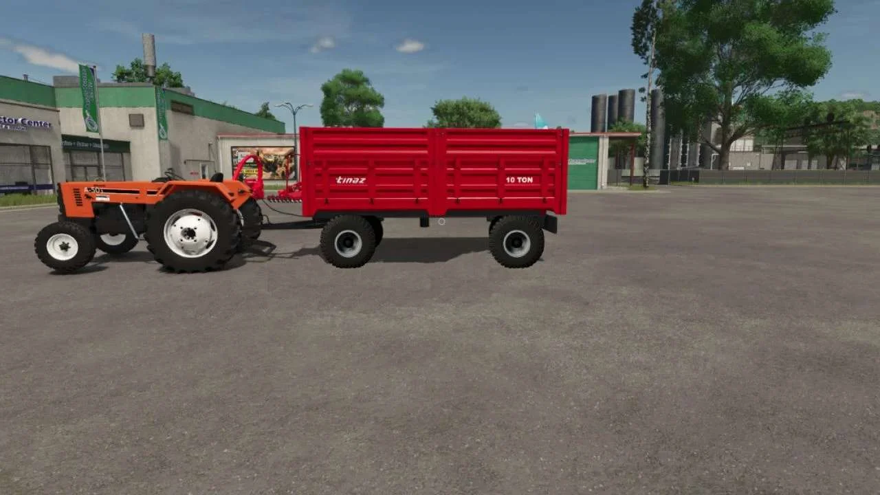 FS25 Tinaz 10 Ton v1.0 Trailers Mod FS25 Mod Free Download