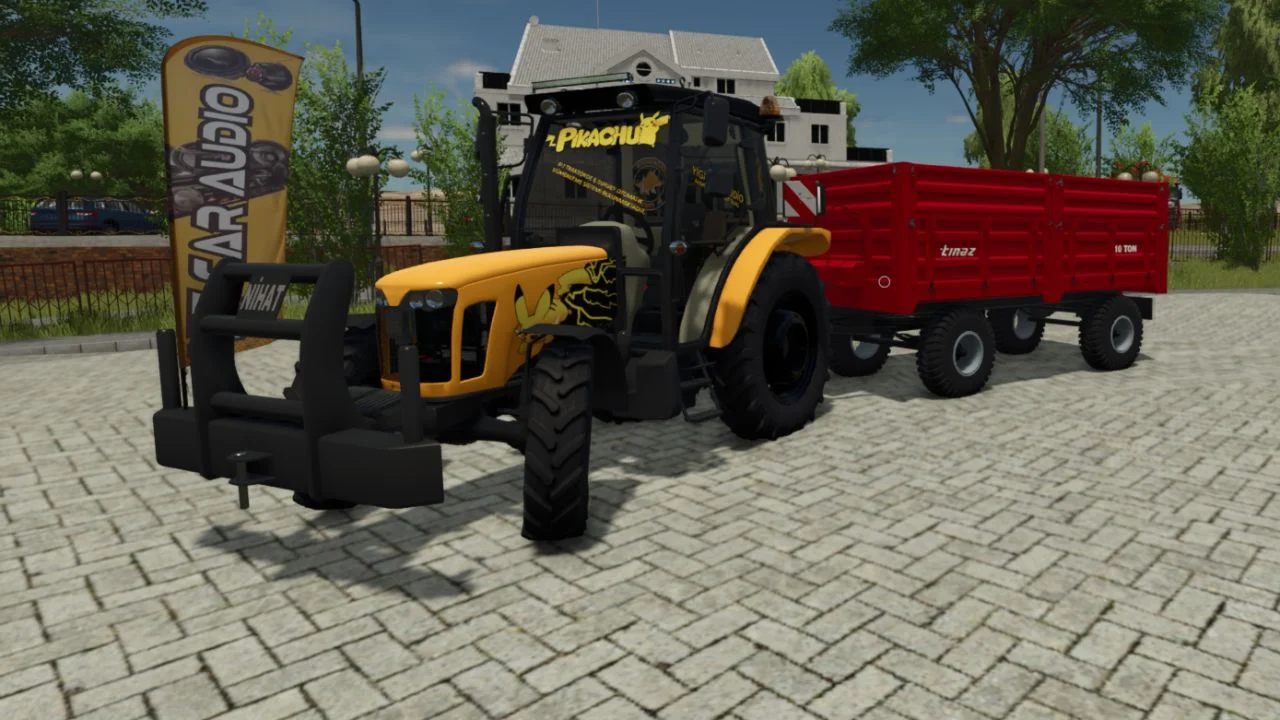 FS25 Tinaz 10 Ton V1.5 Trailers Mod FS25 Mod Free Download