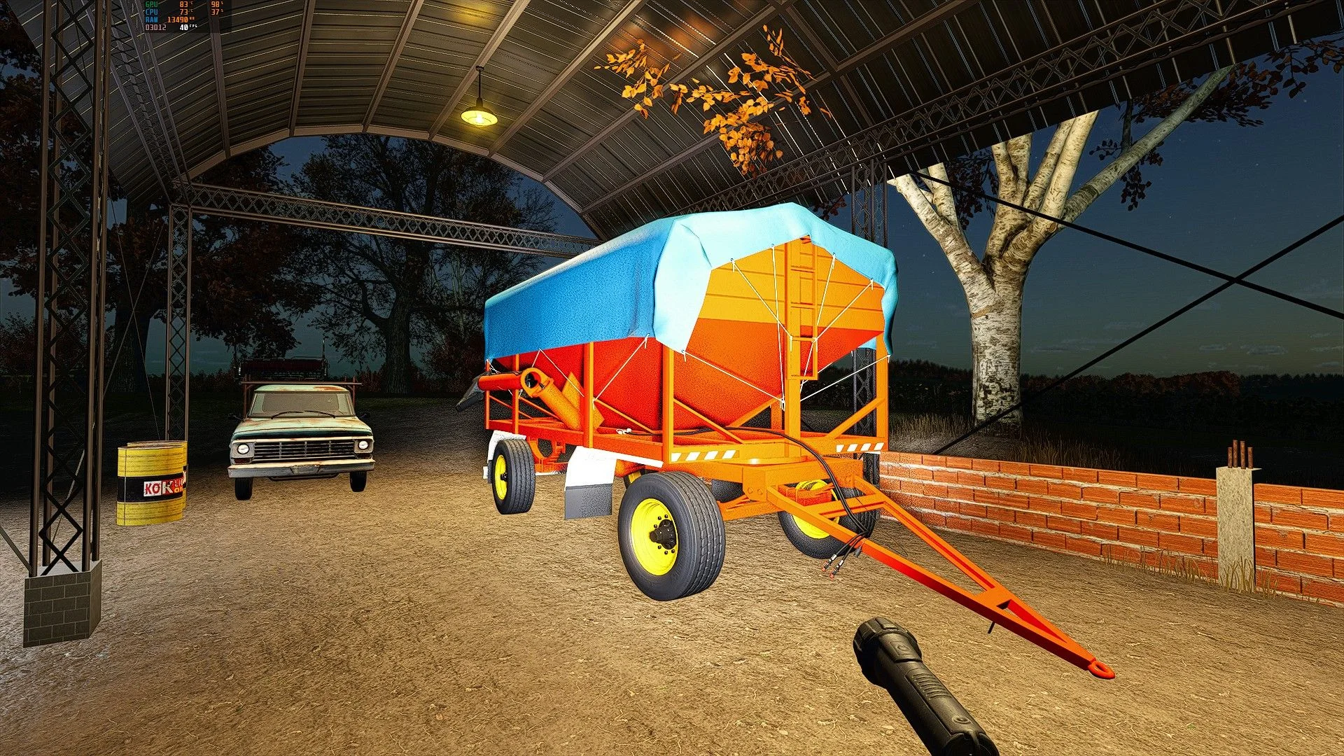 FS25 Tolva Vieja V1.0 Trailers Mod FS25 Mod Free Download