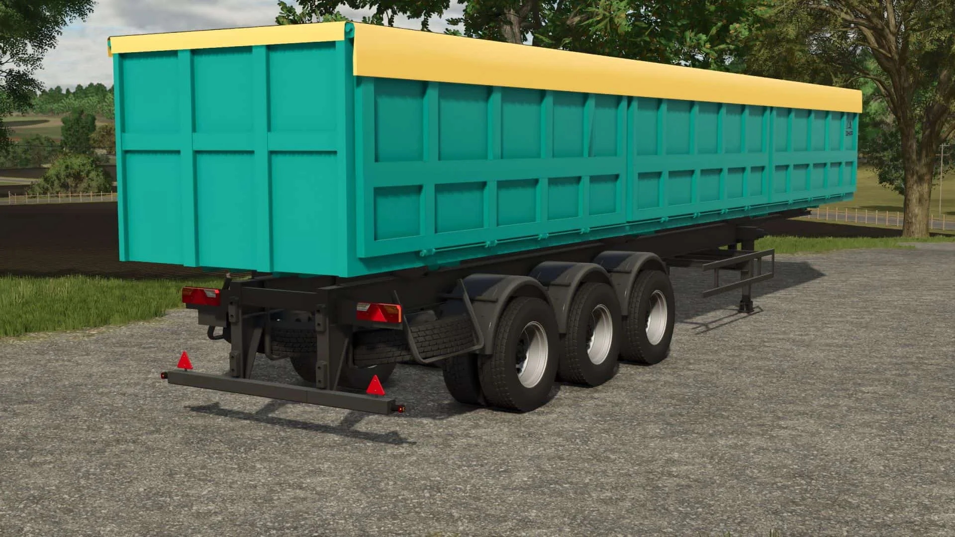 FS25 Toner trailer v1.0.0.1 Trailers Mod FS25 Mod Free Download