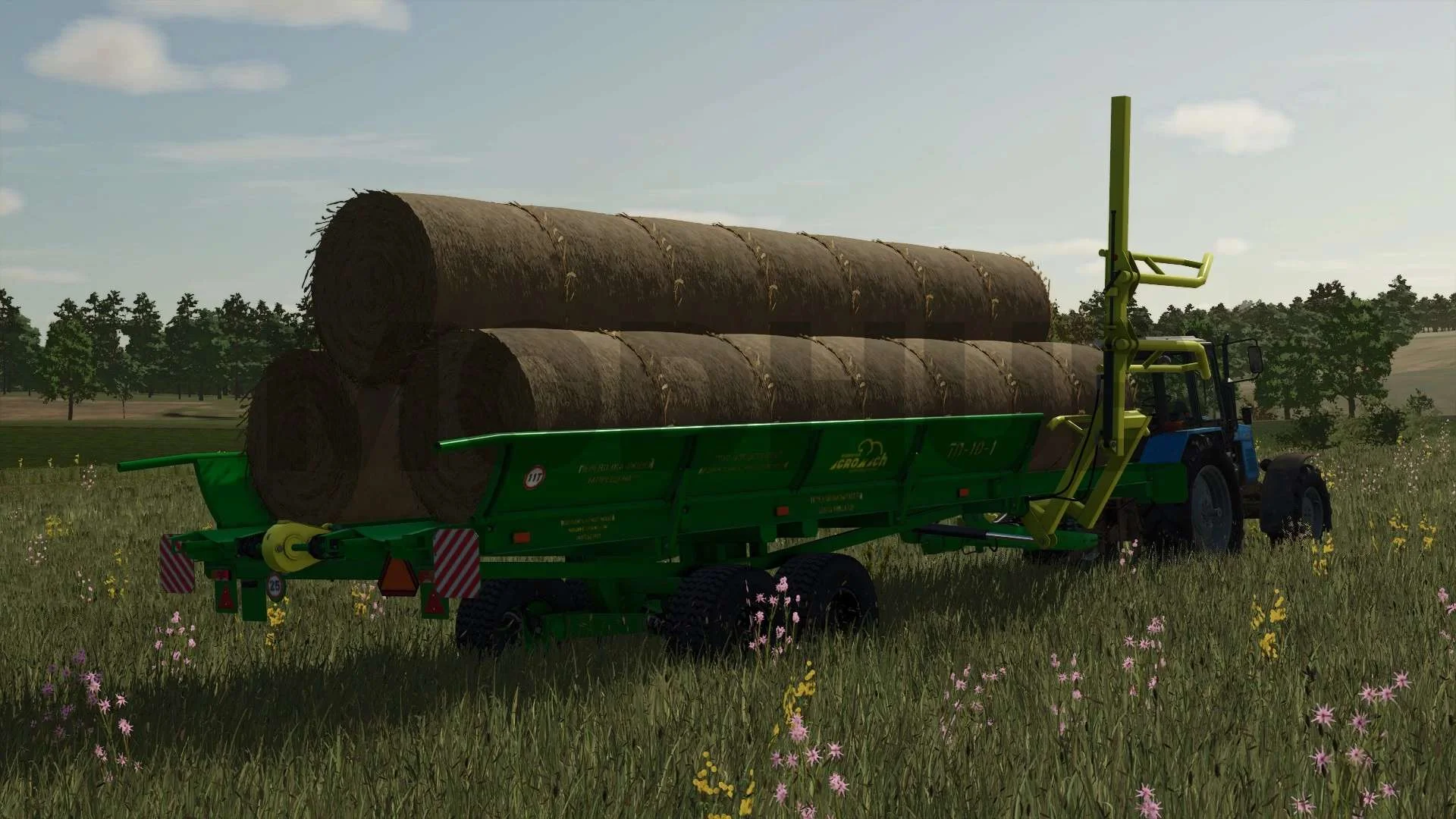 FS25 TP-10 BobruiskAgroMash v1.0 Trailers Mod FS25 Mod Free Download