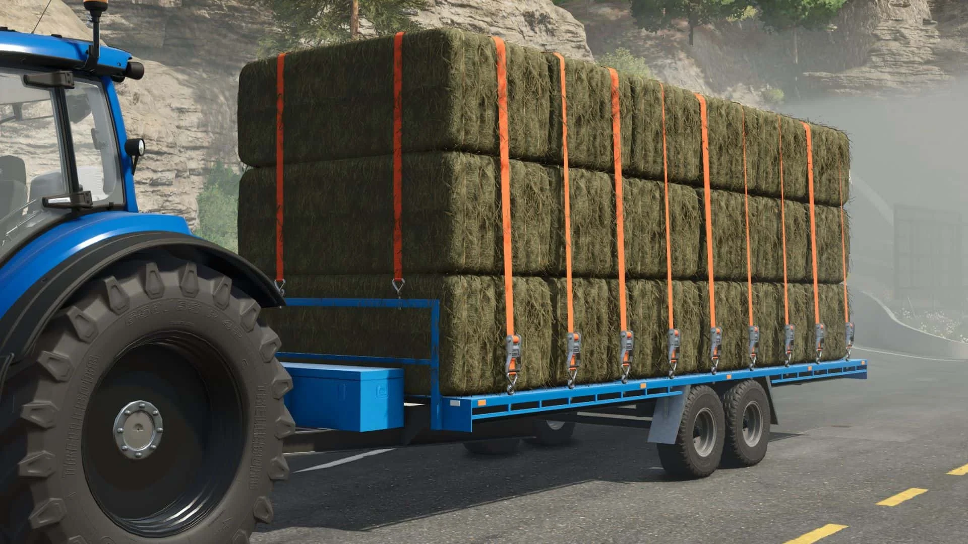FS25 TPS Bale Trailer v1.0 Trailers Mod FS25 Mod Free Download