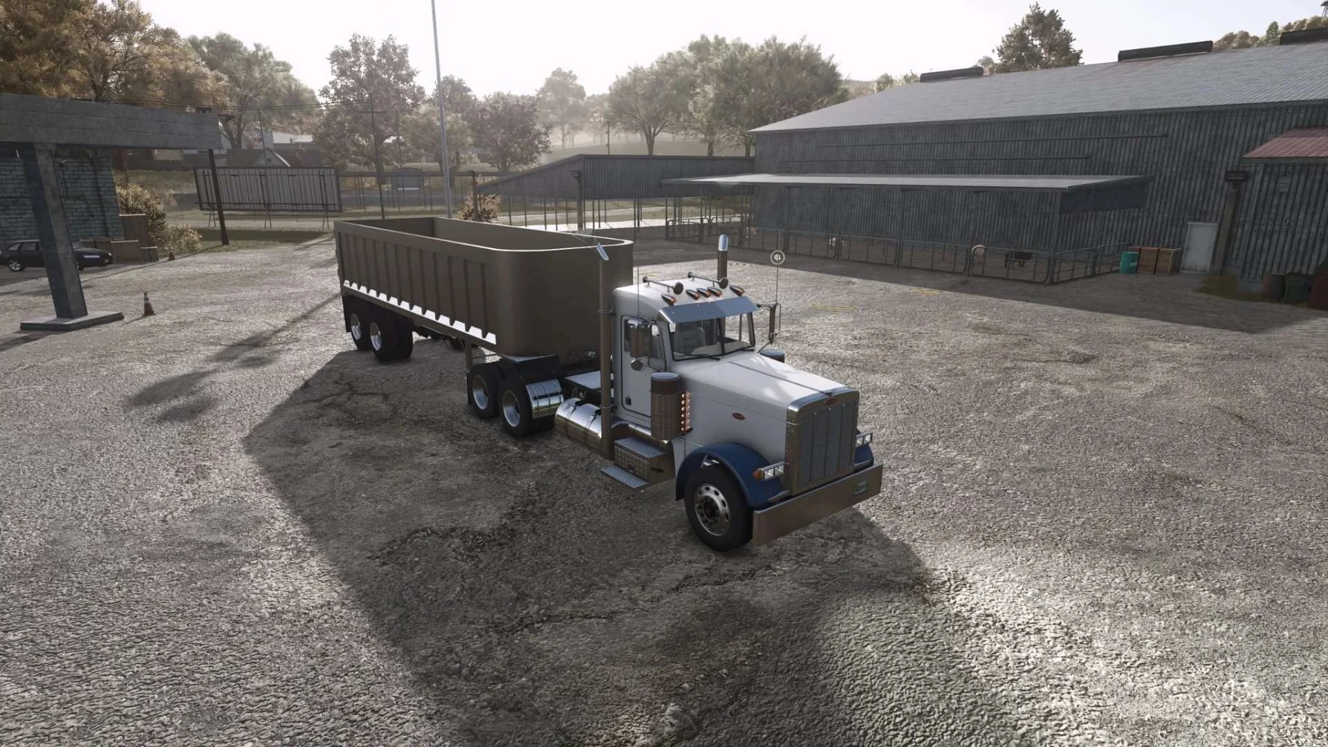 FS25 Trailking TriBrook End Dump v1.0 Trailers Mod FS25 Mod Free Download