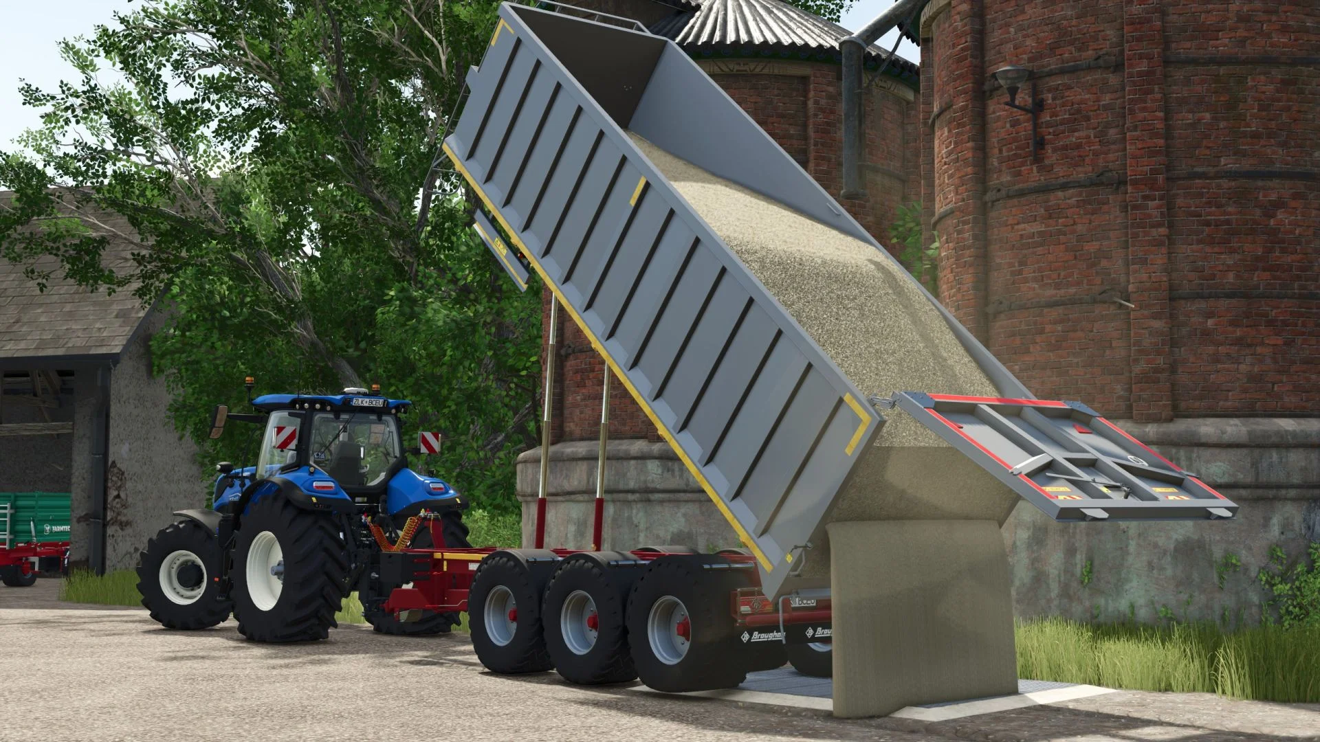 FS25 Tri Axle Aluminium Trailer V1.0.0.1 Trailers Mod FS25 Mod Free Download