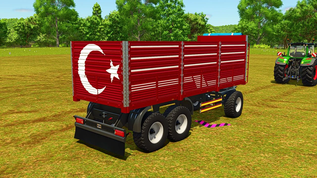 FS25 Turkish grain trailer V1.0 Trailers Mod FS25 Mod Free Download