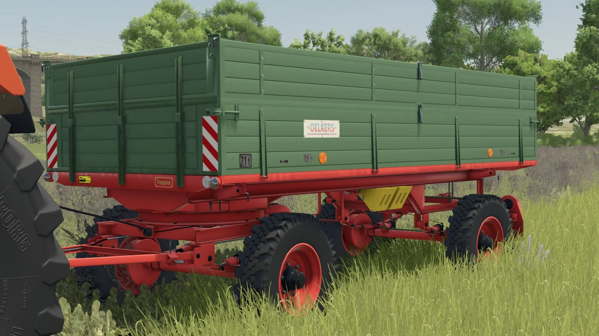 FS25 Turntable two-way tipper 7.1 tonnes V1.0.0.1 Trailers Mod FS25 Mod Free Download