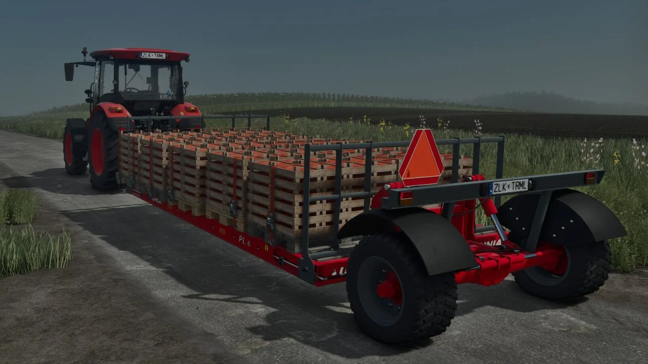 FS25 Unia PL 6 V1.0 Trailers Mod FS25 Mod Free Download