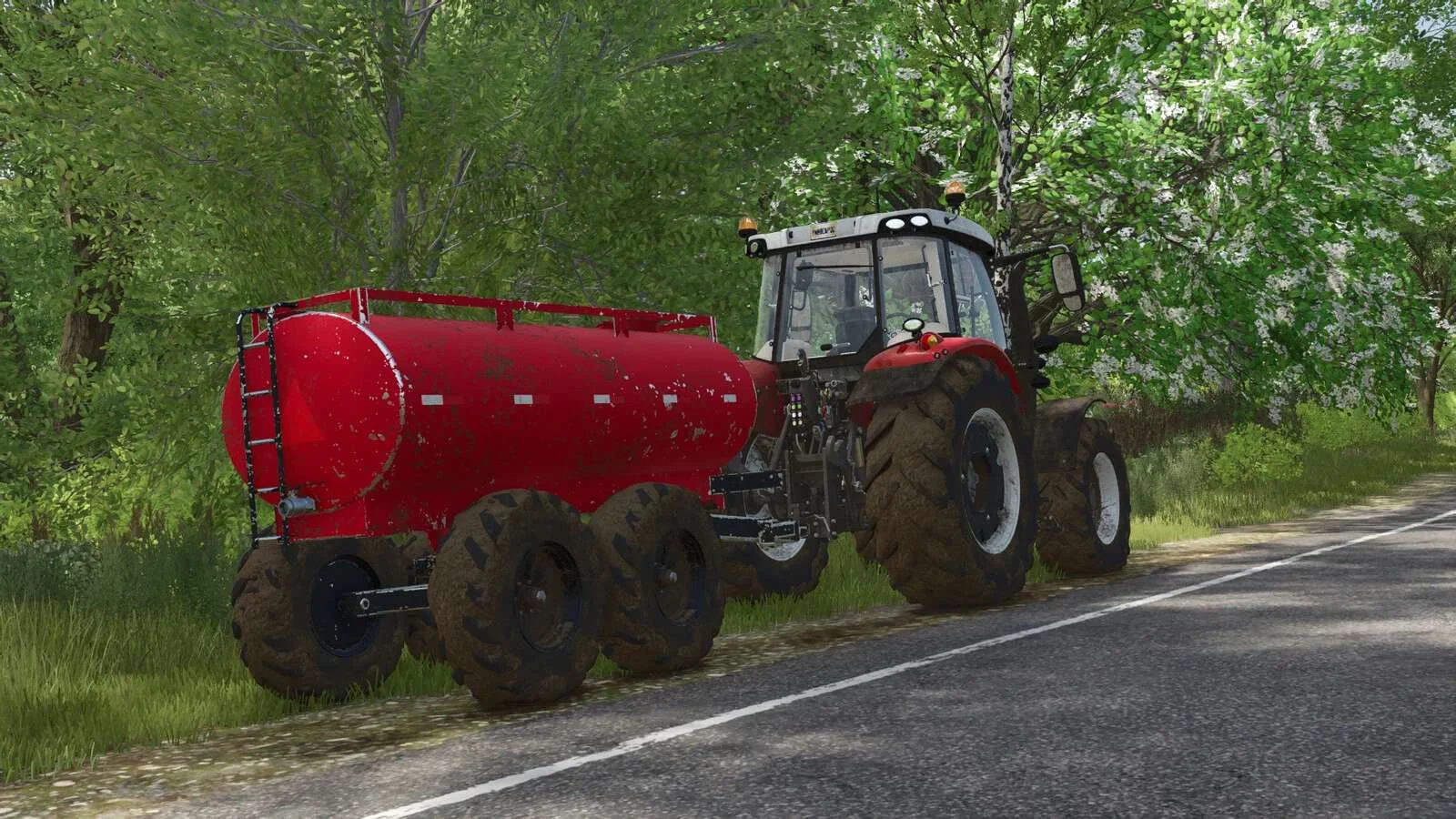 FS25 Universal Tank Trailer Package v1.0 Trailers Mod FS25 Mod Free Download